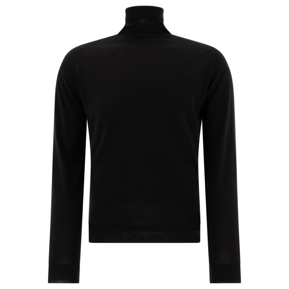 John Smedley Merino Wool Cherwell Turtleneck Sweater Tag Size L Men